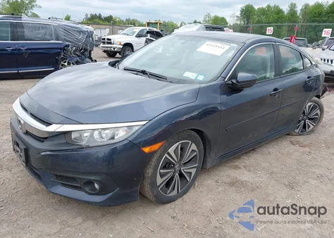2018 Honda Civic Ex-T z USA, uszkodzony, nr VIN 19XFC1F35JE201765
